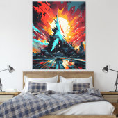 Anime Art Canvas (Insitu (Slaapkamer))