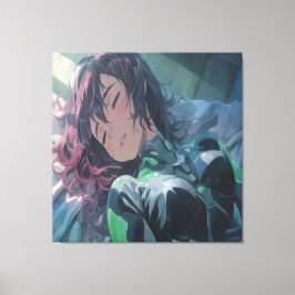 Anime Art. Canvas Afdruk
