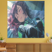 Anime Art. Canvas Afdruk (Insitu (Woonkamer))