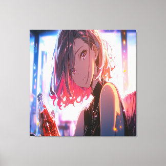 Anime Art. Canvas Afdruk