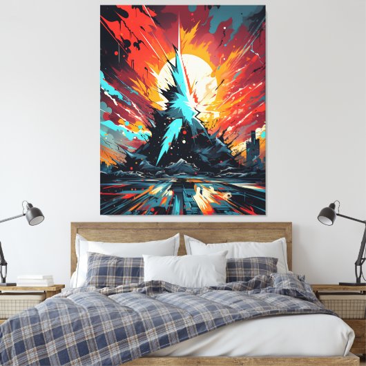 Anime Art Canvas Afdruk (Insitu (Slaapkamer))