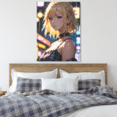 Anime art. canvas afdruk (Insitu (Slaapkamer))