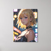 Anime art. canvas afdruk (Voorkant)