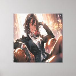 Anime Art. Canvas Afdruk