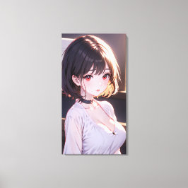 Anime Art. Canvas Afdruk