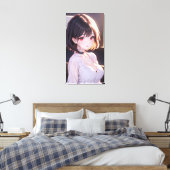 Anime Art. Canvas Afdruk (Insitu (Slaapkamer))