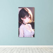 Anime Art. Canvas Afdruk (Insitu (Houten vloer))