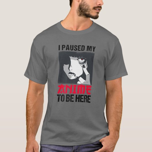 Anime Art for Women Girls Emo Scene Anime Lovers T-shirt (Voorkant)
