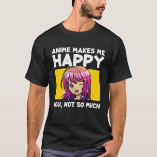 Anime Art for Women Teen Girls Mannen Anime Merch  T-shirt