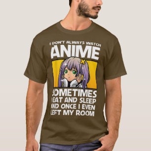 Anime Art for Women Teen Girls Mannen Anime Merch T-shirt