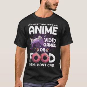Anime Art voor vrouwelijke Mannen Teen Girls Anime T-shirt