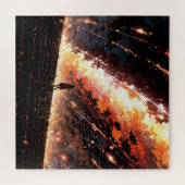 Anime art with vibrant sky legpuzzel (Horizontaal)