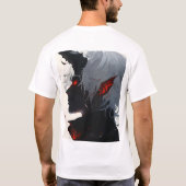 Anime Attitude Vibes T-shirt (Achterkant)