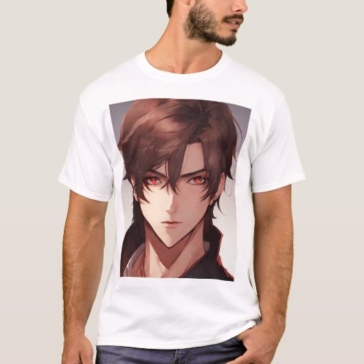 Anime Attitude Vibes T-shirt (Voorkant)