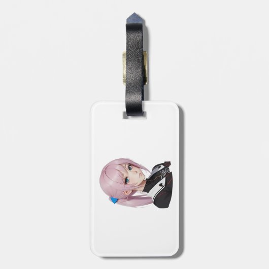 Anime Aura Bagagelabel (Achterkant verticaal)