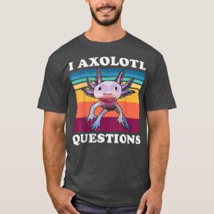 Anime Axolotl Waifu die van Anime Ramen en Sketc h T-shirt