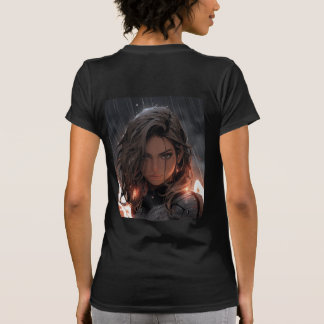 Anime Battle Angel Alita's kunstwerk. T-shirt
