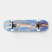 Anime Beach Girl Skateboard (Horizontaal)