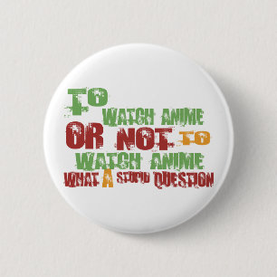 Anime bekijken ronde button 5,7 cm