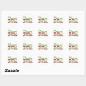 Anime bekijken ronde sticker (Vel)