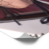 Anime Beret Hottie Poster (Hoek)