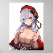 Anime Beret Hottie Poster (Voorkant)