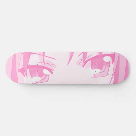 Anime Big Eyes Skateboard Deck (Horizontaal)