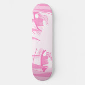 Anime Big Eyes Skateboard Deck (Voorkant)