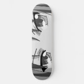 Anime Big Eyes Skateboard Deck (Voorkant)