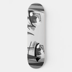 Anime Big Eyes Skateboard Deck