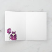 Anime Birthday-kaart voor dochter Kaart (Binnen)