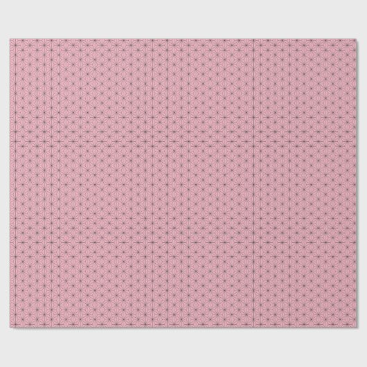 Anime Bloem Patroon Cadeaupapier (Vlak)