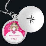 Anime Blonde Fuchsia Wedding Bridesmaid Ketting<br><div class="desc">De Kettingen van de Weddenschap van het huwelijk van het huwelijk - om achtergrondkleur te veranderen - klik aanpassen - geef uit - kies laatste hulpmiddel in daling onderaan menu en kies van één van de getoonde kleuren of ga uw rgb hexcode voor uw kleur van de douanebruiloft in -...</div>