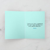 Anime Blue & Blauwgroen Gamer Gepersonaliseerde Ve Kaart (Binnen)