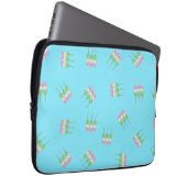 Anime Blue Pastel Dango Electronics Bag Laptop Sleeve (Voorkant Rechts)