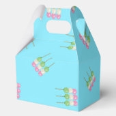 Anime Blue Pastel Dango Favoriete Box Bedankdoosjes (Achterkant)
