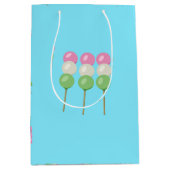 Anime Blue Pastel Dango Gift Bag Medium Cadeauzakje (Voorkant)