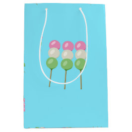 Anime Blue Pastel Dango Gift Bag Medium Cadeauzakje