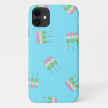 Anime Blue Pastel Dango iPhone / iPad case