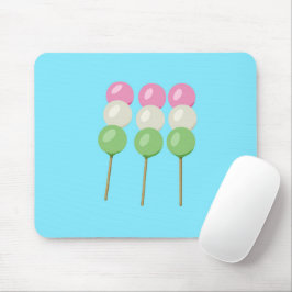 Anime Blue Pastel Dango Mousepad Muismat