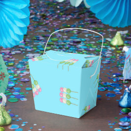 Anime Blue Pastel Dango Takeout Favoriete Box Bedankdoosjes