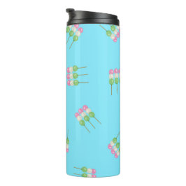Anime Blue Pastel Dango Thermal Tumbler Thermosbeker
