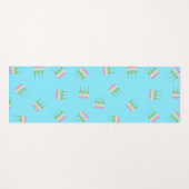 Anime Blue Pastel Dango Yoga Mat (Voorkant (horizontaal))