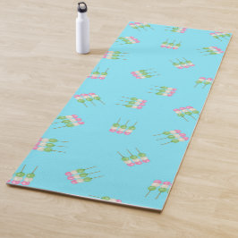 Anime Blue Pastel Dango Yoga Mat