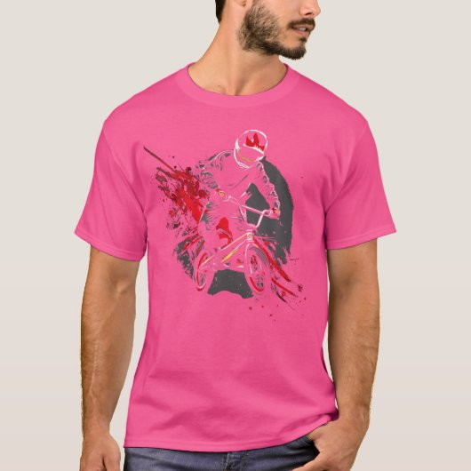 Anime BMX Rider T-shirt (Voorkant)