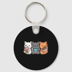 Anime Bo Thee Bubble Thee Gamen Gamer Ramen Kat  Sleutelhanger