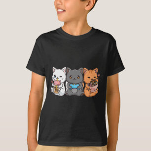 Anime Bo Thee Bubble Thee Gamen Gamer Ramen Kat T-shirt