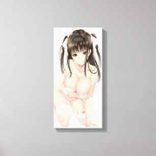 Anime Boobs "Innocent" SingleZ Canvas Prints