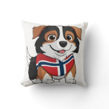 Anime Border Collie beroemd gemaakt door Norway Fl