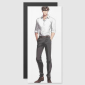 Anime Boy Handsome Ikemen (Voorkant / Achterkant)